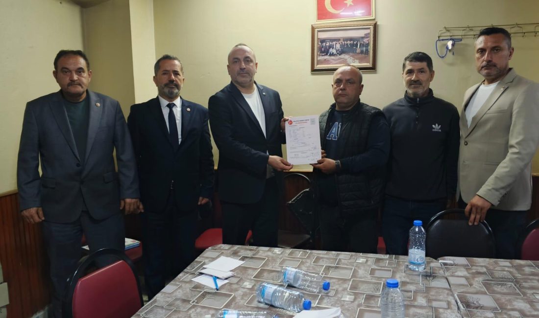 Milliyetçi Hareket Partisi İzmit İlçe Teşkilatı, İlçe Başkanı İlker Kazan,