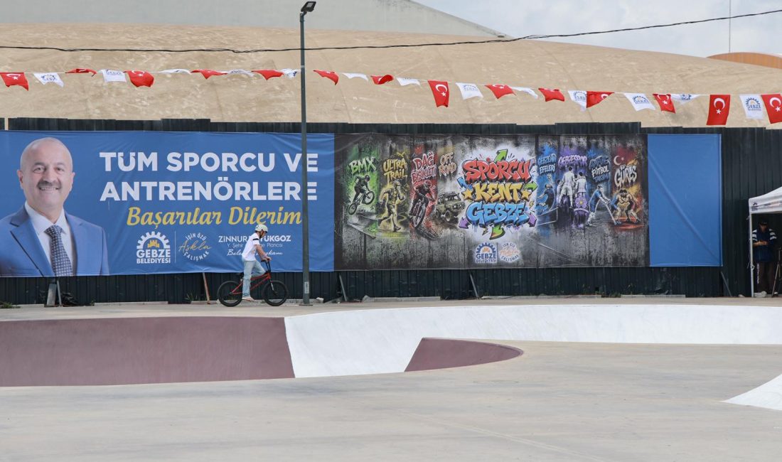 Gebze Belediyesi’nin ev sahipliğinde düzenlenen 2. BMX Park Türkiye Şampiyonası,