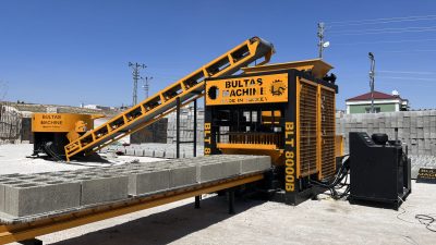 İzmit Belediyesi, parke ve beton blok üretim kapasitesini artırmak amacıyla