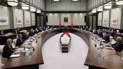 Cumhurbaşkanlığı Kabinesi bugün Beştepe’de toplanarak “Terörsüz Türkiye” süreci, bölgesel gelişmeler