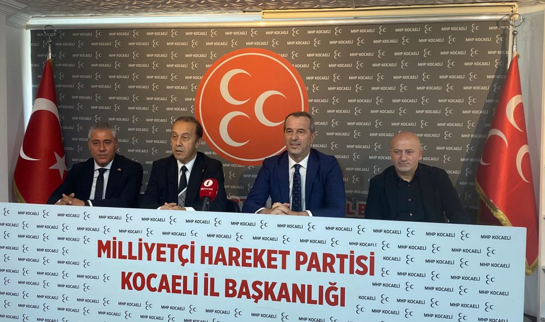 Milliyetçi Hareket Partisi Kocaeli İl Başkanı Kamil Akın, bayramlaşma programı