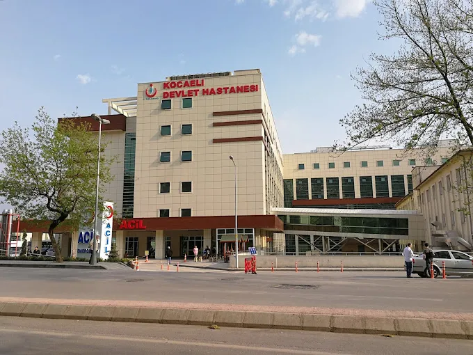 Kocaeli Devlet Hastanesi, dış cephe giydirme ve kaplama alanlarında bulunan