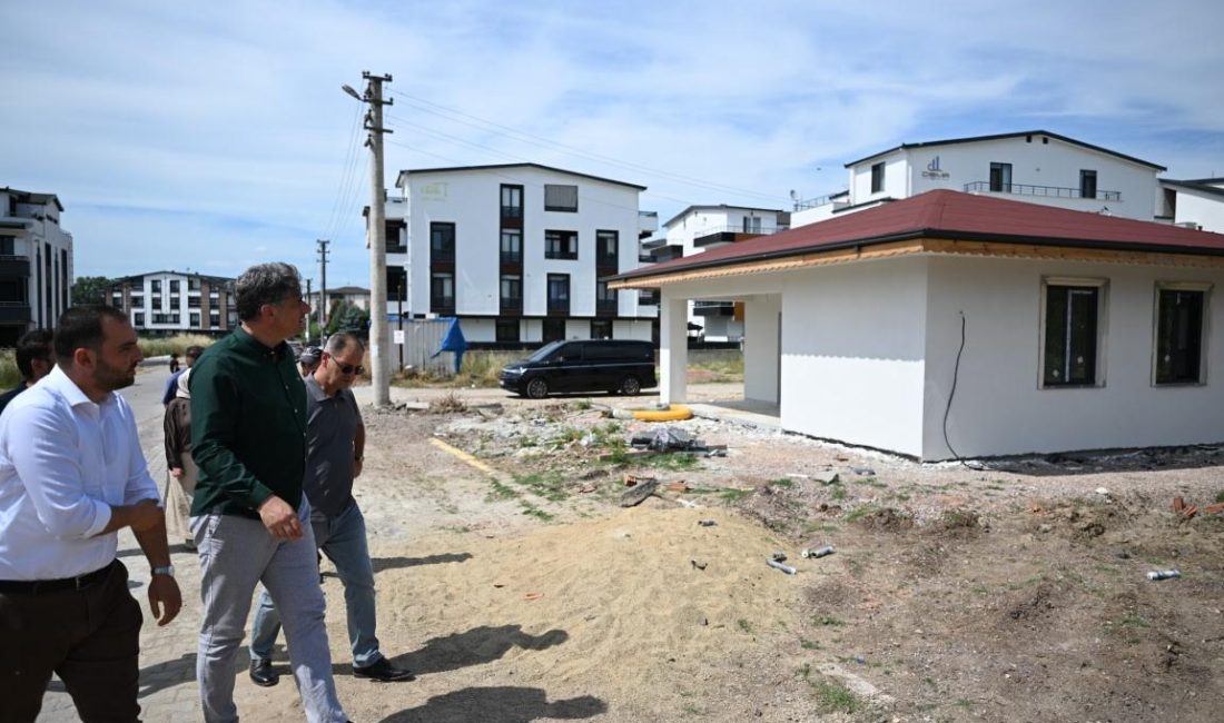 Kartepe Belediye Başkanı Av. M. Mustafa Kocaman, yapımı devam eden