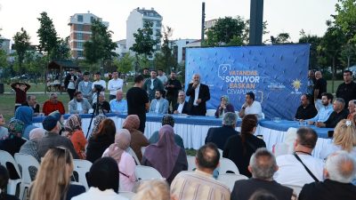 Kocaeli’de eş zamanlı olarak birçok ilçede gerçekleştirilen “Vatandaş Soruyor, Başkan Cevaplıyor” programında