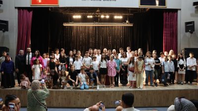 Körfez Belediyesi Sanat Merkezi kursiyerleri tarafından hazırlanan Yıl Sonu Konseri,