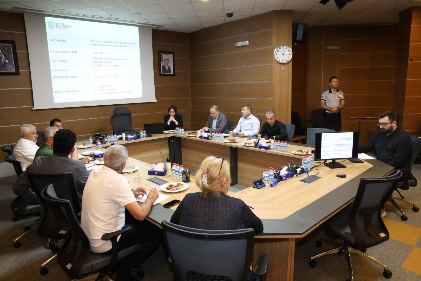 Kocaeli Büyükşehir Belediyesi Encümeni 150 maddeyi karara bağladı. İzmit Olimpik