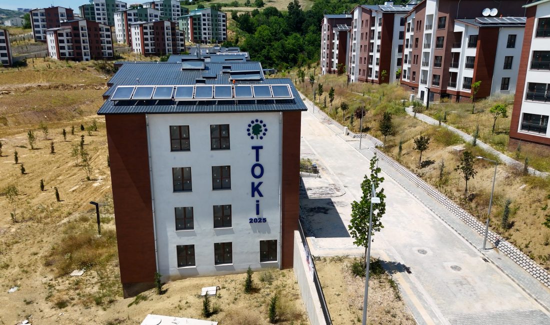 TOKİ tarafından İzmit Sekbanlı-Sepetçi Mahallesi'nde inşa edilen 586 sosyal konut