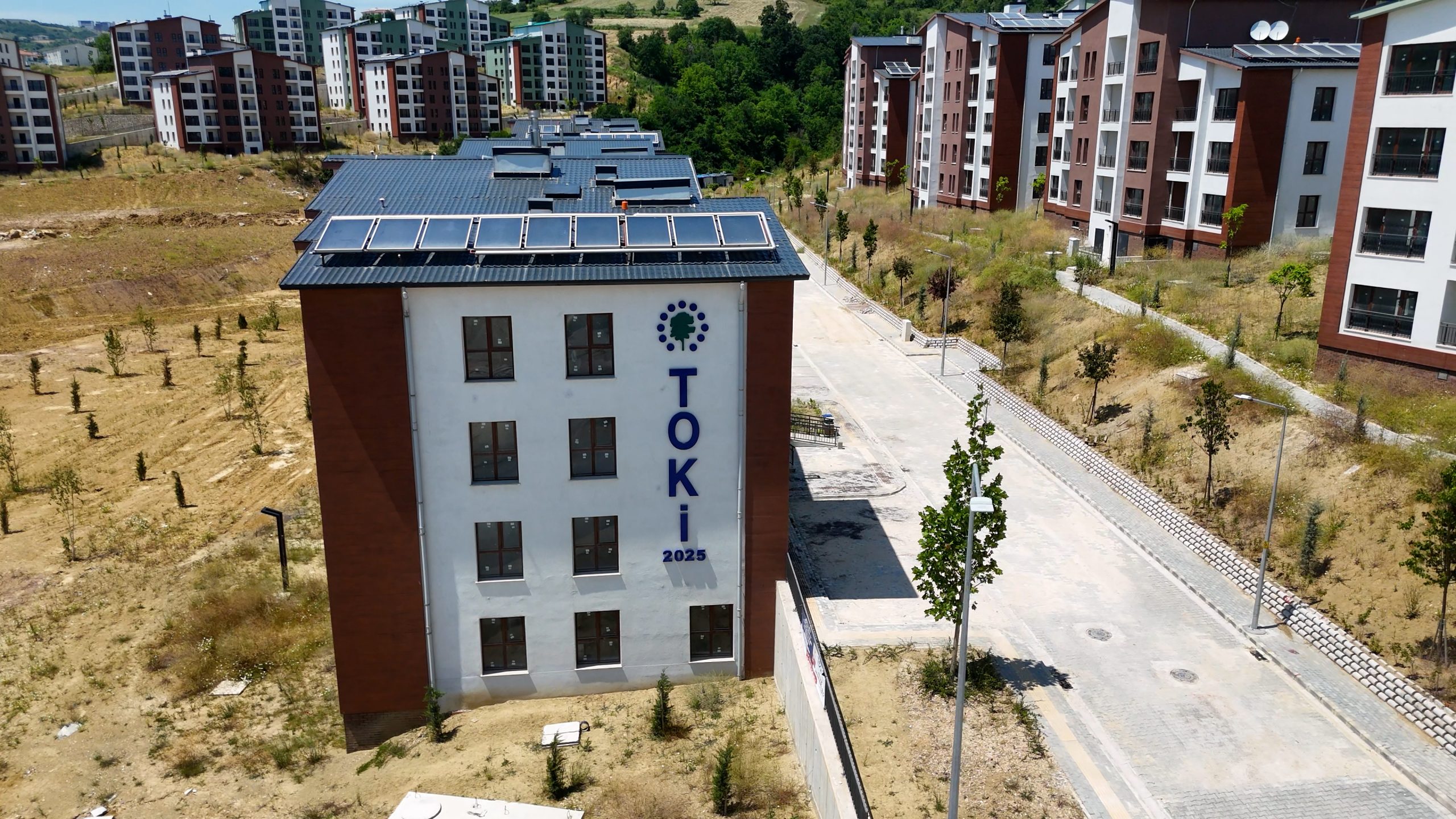 TOKİ tarafından İzmit Sekbanlı-Sepetçi Mahallesi'nde inşa edilen 586 sosyal konut