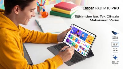 Casper, tablet deneyimini içerik tüketiminden üretkenlik odaklı kullanıma taşıyan Casper