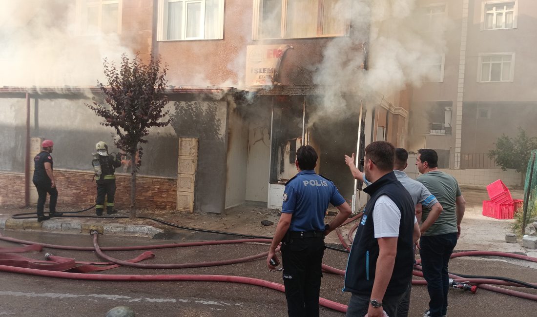 Kocaeli'nin Karamürsel ilçesinde yumurta ve et ürünleri satışı yapılan dükkanda