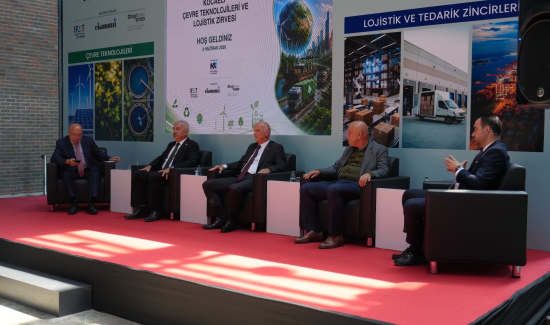 Çevre Teknolojileri ve Lojistik Zirvesi'nde konuşan Gebze Ticaret Odası Başkanı
