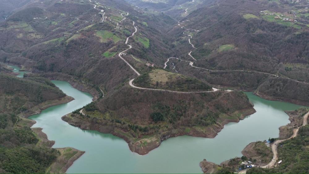 Kocaeli'nin içme suyu ihtiyacının büyük bir kısmını karşılayan Yuvacık Barajı'nda