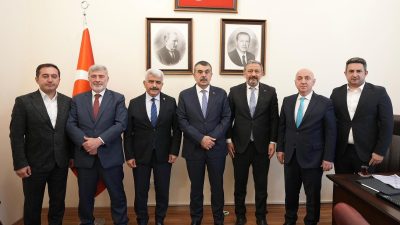 Darıca Belediye Başkanı Muzaffer Bıyık, Ankara'da Milli Eğitim Bakanı Yusuf