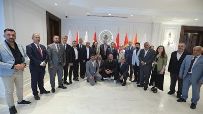 ROM-KON Gençlik Kolları Başkanı Volkan Ersoy ve beraberindeki heyet, İçişleri