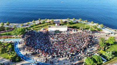 Darıca’da A Milli Futbol Takımı’nın kritik karşılaşması için Dudayev Sahili