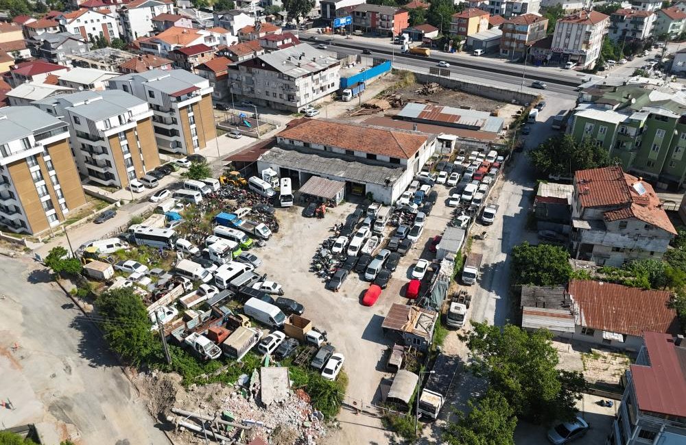 Kocaeli'de trafikten men edilen veya haciz kararı bulunan yüzlerce araç,