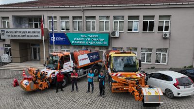 Kocaeli Büyükşehir Belediyesi, kent merkezi ve kırsal mahalle yollarında ulaşım