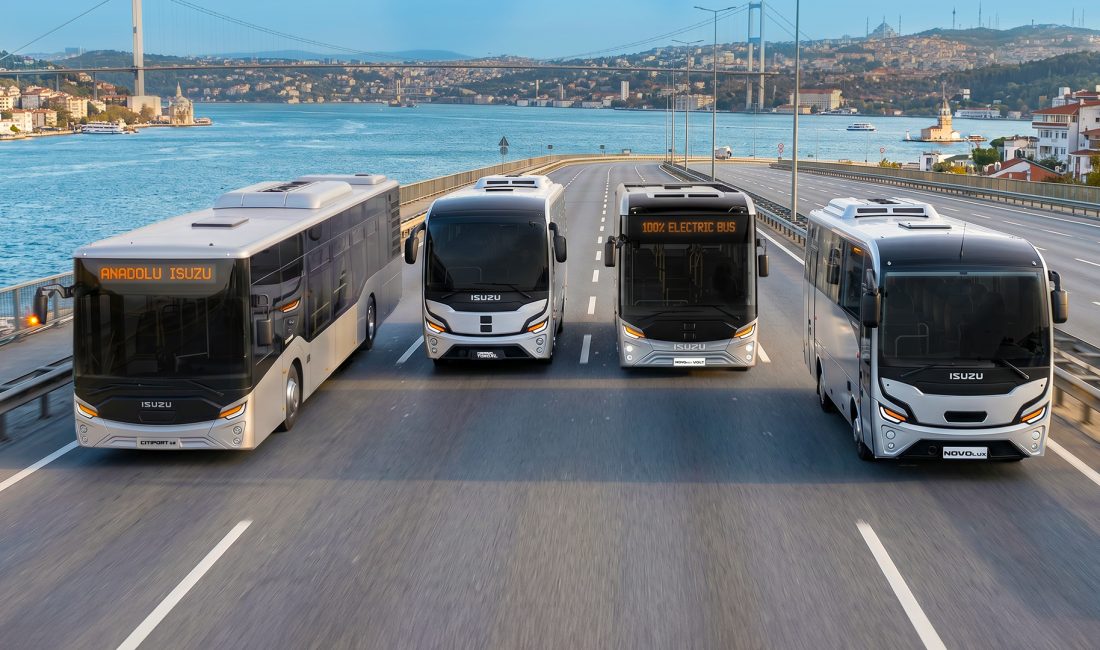 Anadolu Isuzu, Busworld Türkiye 2026 fuarında Yeni NovoLux, NovoCiti Volt,