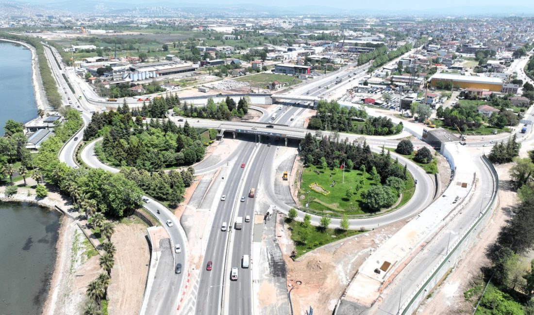 Kocaeli Büyükşehir Belediyesi, D-130 Karayolu trafiğine nefes aldıracak Başiskele Kavşağı