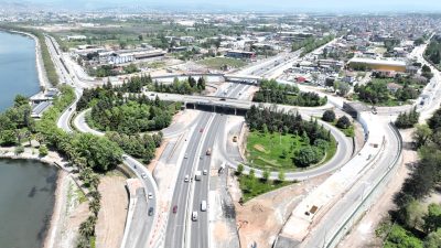 Kocaeli Büyükşehir Belediyesi, D-130 Karayolu trafiğine nefes aldıracak Başiskele Kavşağı