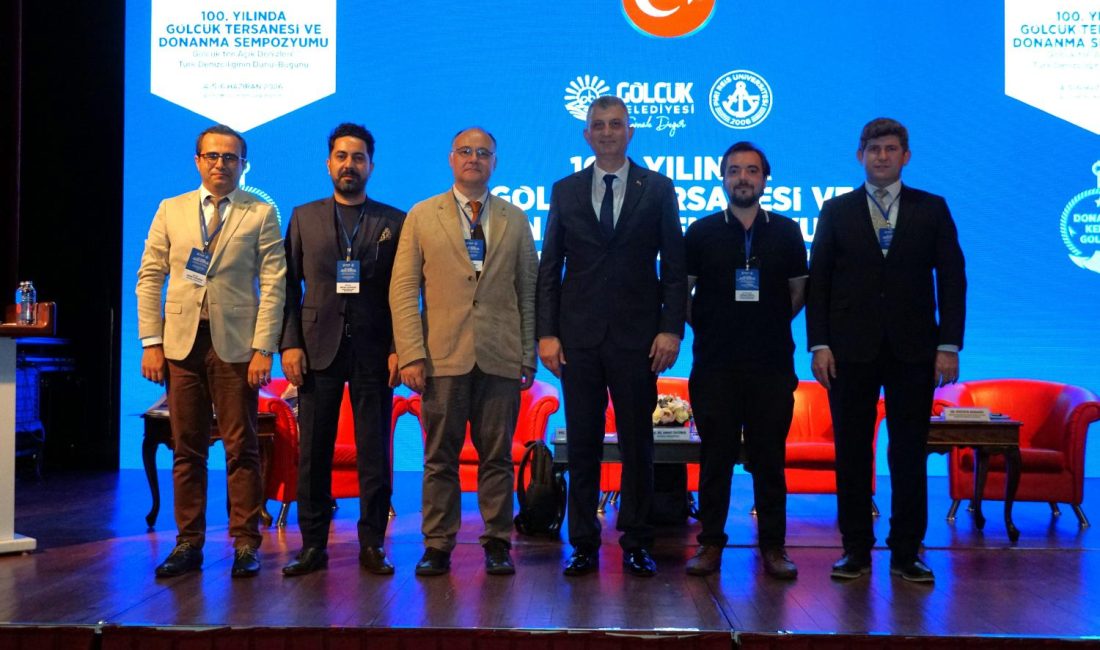Gölcük Belediyesi tarafından düzenlenen “100.Yılında Gölcük Tersanesi ve Donanma Sempozyumu’nda,