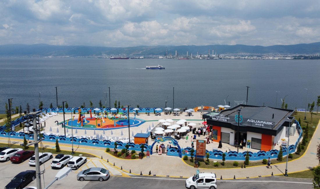 Büyükşehir’in Kocaeli’ye kazandırdığı Değirmendere Aquapark, yaz sezonunun başlamasıyla birlikte kalite