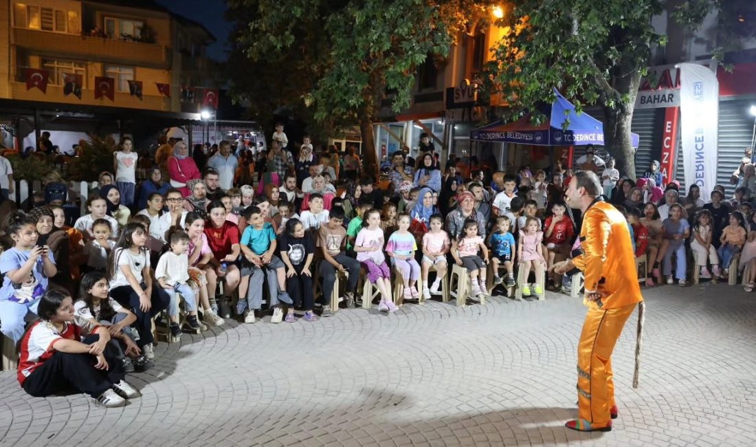 Derince Belediyesi’nin yaz dönemi için hazırladığı Mahalle Şenlikleri başladı. İlk