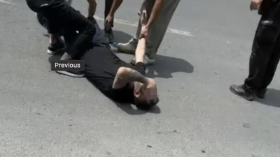 Kocaeli'nin Gebze ilçesinde adliye binası önünde silahlı saldırıya uğrayan kişi