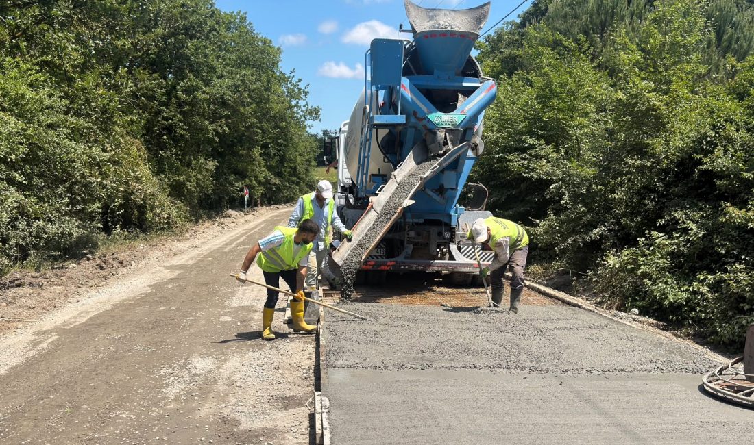 İlçe merkezleri kadar kırsal bölgelerde yaşayan vatandaşların da yol konforuna