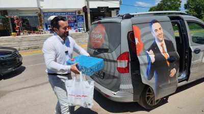 Başiskele Kavşağı Koridor Projesi’nden etkilenen minik bir vatandaşımızın evinde kurduğu