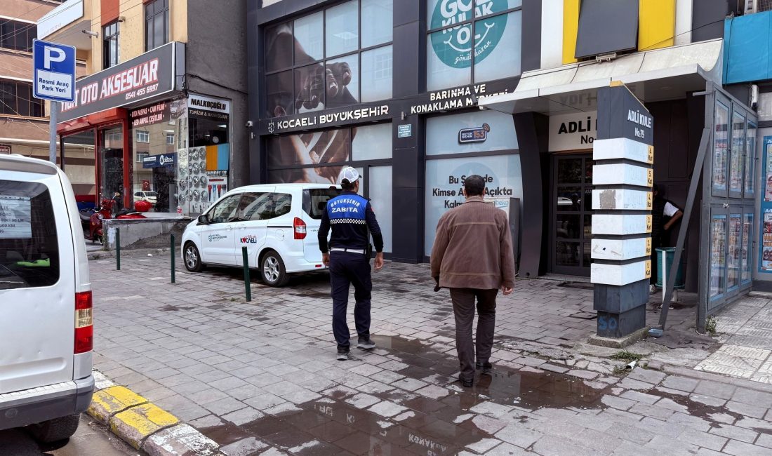 Kocaeli Büyükşehir Belediyesi Zabıta Dairesi Başkanlığı ekipleri, kent genelinde yürüttükleri