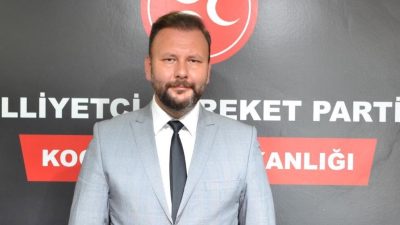 MHP Kocaeli İl Başkanı Enes Emengen, göreve makam koltuğunda değil