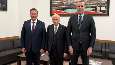 MHP Kocaeli İl Başkanı Enes Emengen, Milletvekili Saffet Sancaklı ile