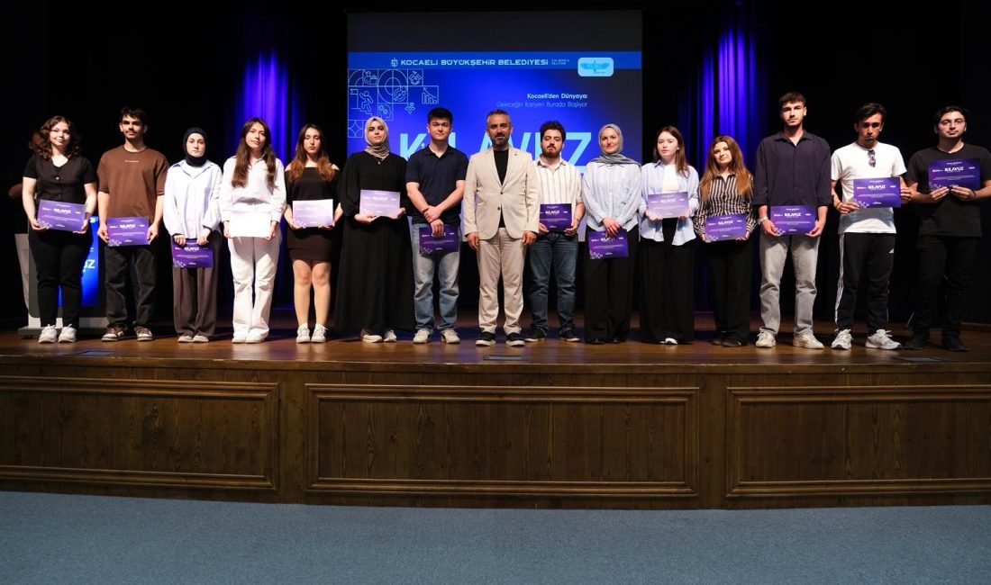 Kocaeli Büyükşehir Belediyesi’nin gençlere ulusal ve uluslararası şirketlerde online staj