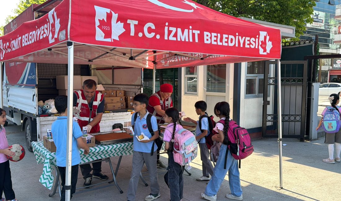 İzmit Belediyesi, kırsal mahallelerdeki okullarda eğitim gören öğrencilere okul öncesinde