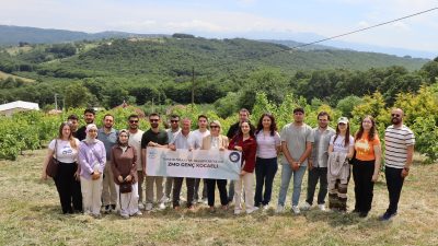 Kocaeli Üniversitesi Arslanbey MYO öğrencileri, İzmit Belediyesi İpekböceği Kozaevi’ni ziyaret