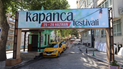 3. Kapanca Sokak Festivali için geri sayım sürerken, festival alanında