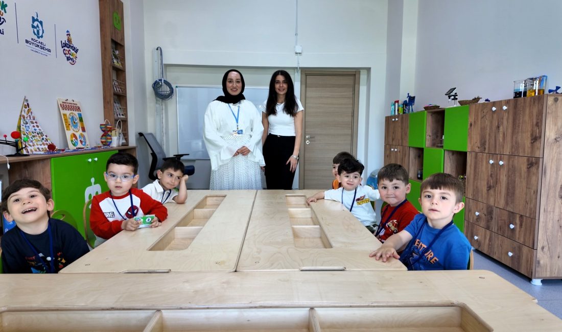 Kocaeli Büyükşehir Belediyesi bünyesinde çocukların sosyal, kültürel ve eğitsel gelişimlerini