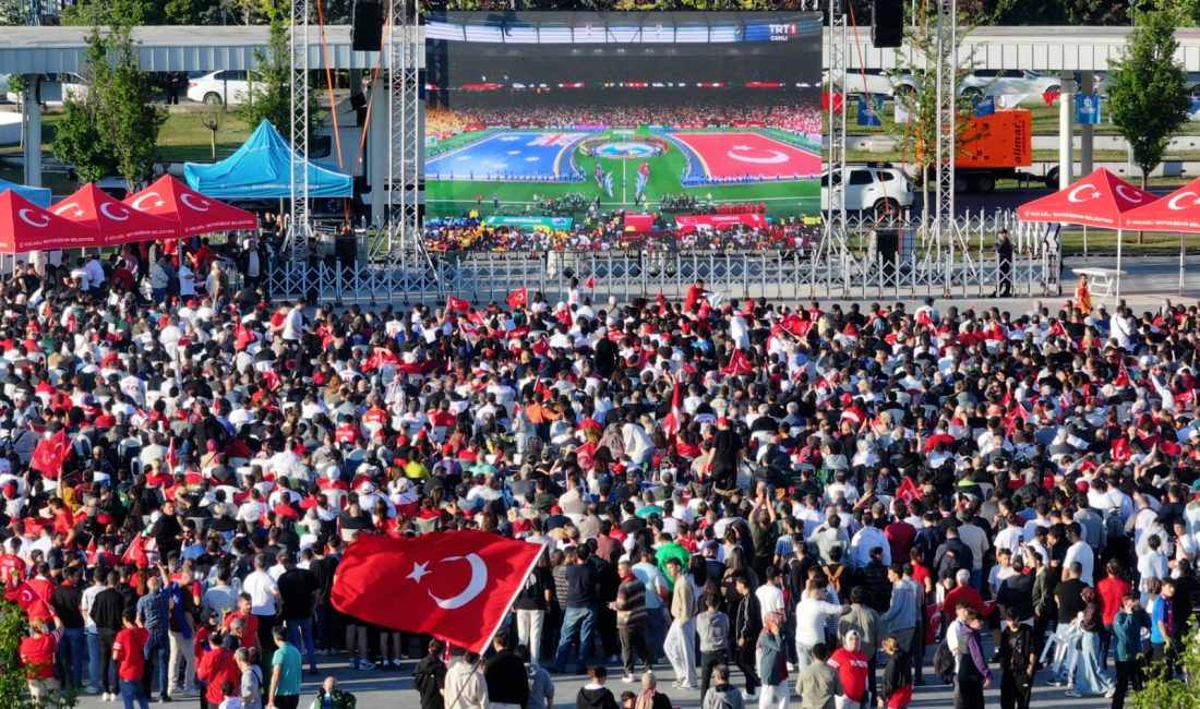 Kocaeli Büyükşehir Belediyesi, A Milli Futbol Takımımızın FİFA 2026 Dünya