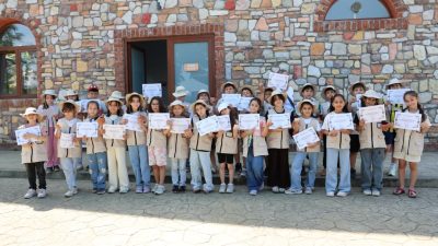 Kartepe Belediyesi Osmanlı Günlük Yaşam Müzesi, Eşref Uslu İlkokulu öğrencilerini