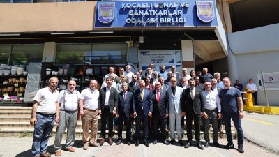 Kocaeli Büyükşehir Belediye Başkanı Tahir Büyükakın, Kocaeli Esnaf ve Sanatkarlar