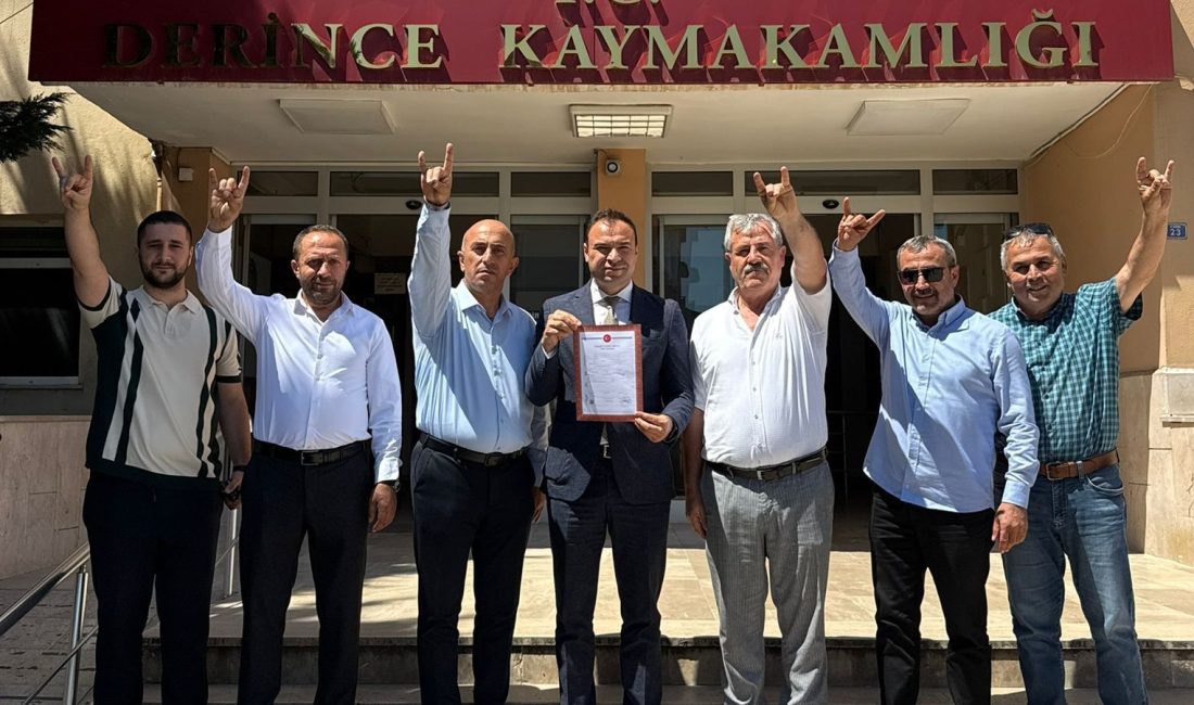 Ülkü Ocakları Kocaeli İl Başkanı Abdülkadir Özdemir, Derince Ülkü Ocakları