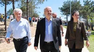 Başkan Zinnur Büyükgöz, Gebze’ye kazandırılan yeni yaşam alanlarından Pelitli Damgatepe