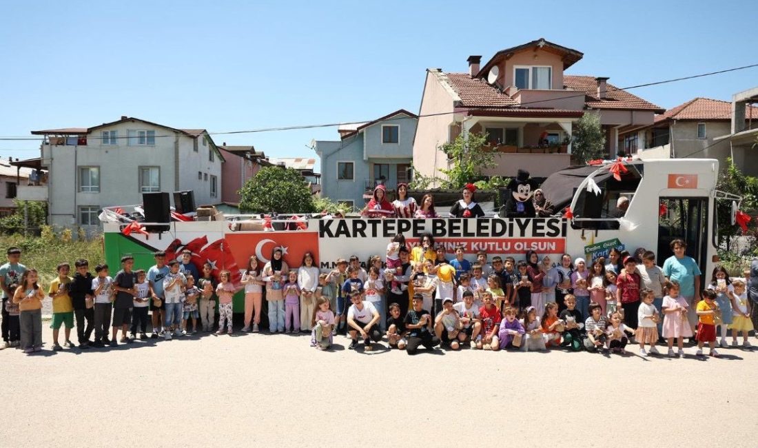 Kartepe Belediyesi, Kurban Bayramı etkinlikleri kapsamında düzenlediği “Mahallemde Şenlik Var”