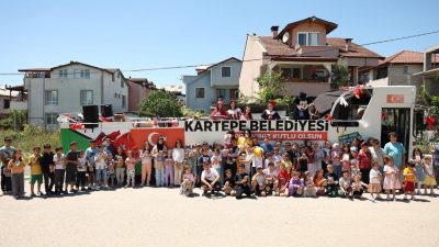 Kartepe Belediyesi, Kurban Bayramı etkinlikleri kapsamında düzenlediği “Mahallemde Şenlik Var”