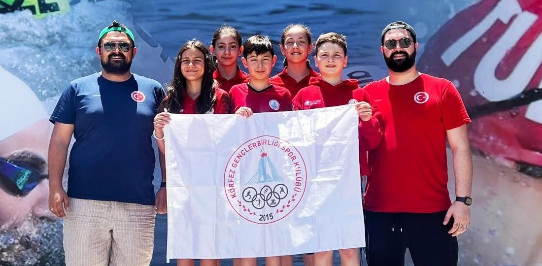Körfez GB sporcuları Poyraz Kaan ve Dersu Senem hem madalya