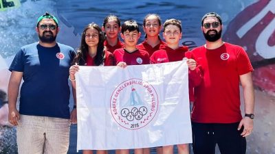 Körfez GB sporcuları Poyraz Kaan ve Dersu Senem hem madalya