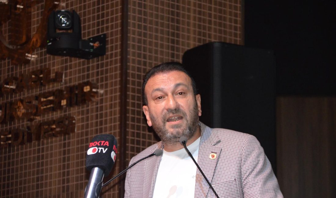 CHP'li Meclis Üyesi Erkan Uygun, Büyükşehir Meclisi'nde yaptığı konuşmada Bağırganlı