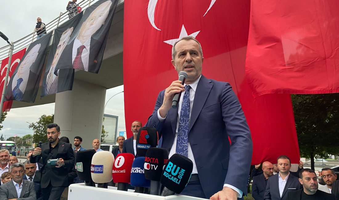 MHP Kocaeli Milletvekili Saffet Sancaklı, devir teslim töreninde yaptığı konuşmada
