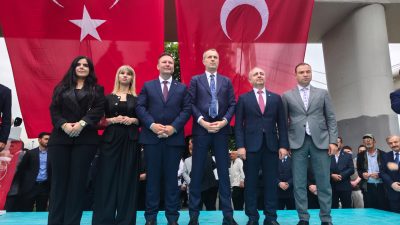 MHP Kocaeli İl Başkanlığı devir teslim töreni, teşkilat mensupları ve